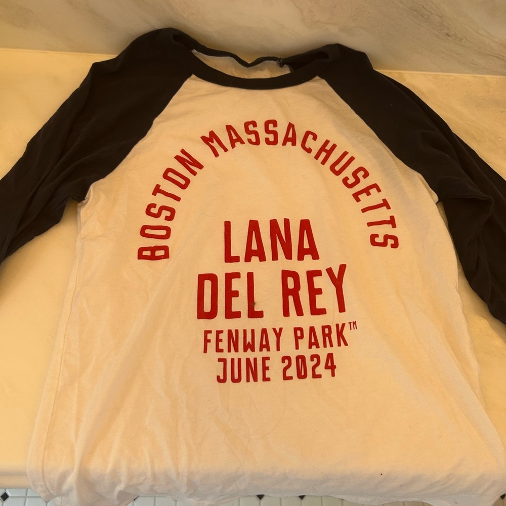 Lana del Rey at Fenway park authentic t shirt